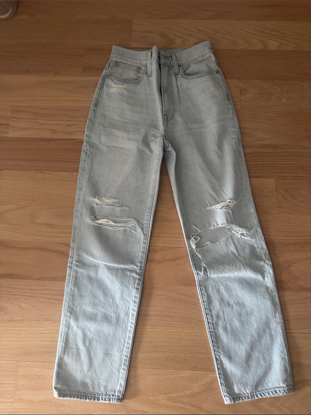 Madewell perfect vintage straight Jeans